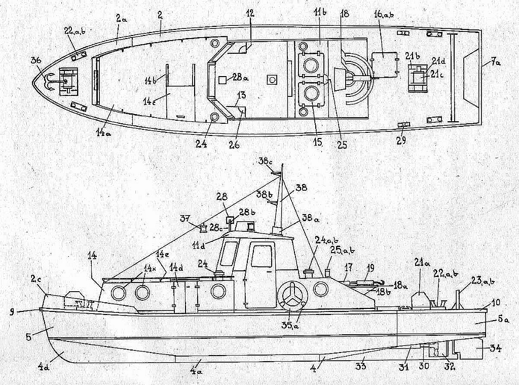 Plan Tugboat Flisak